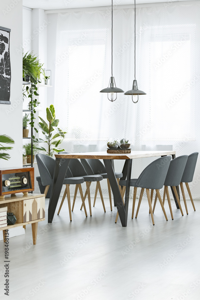 Obraz premium Bright dining room interior