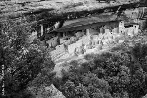 Cliff Palace in Mesa Verde National Park;  Colorado photo