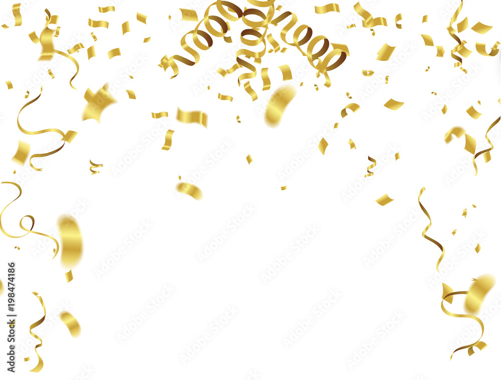 Celebration festive background with confetti and carnival objects. vector illustrations Celebration festive background with confetti and carnival objects. vector illustrations