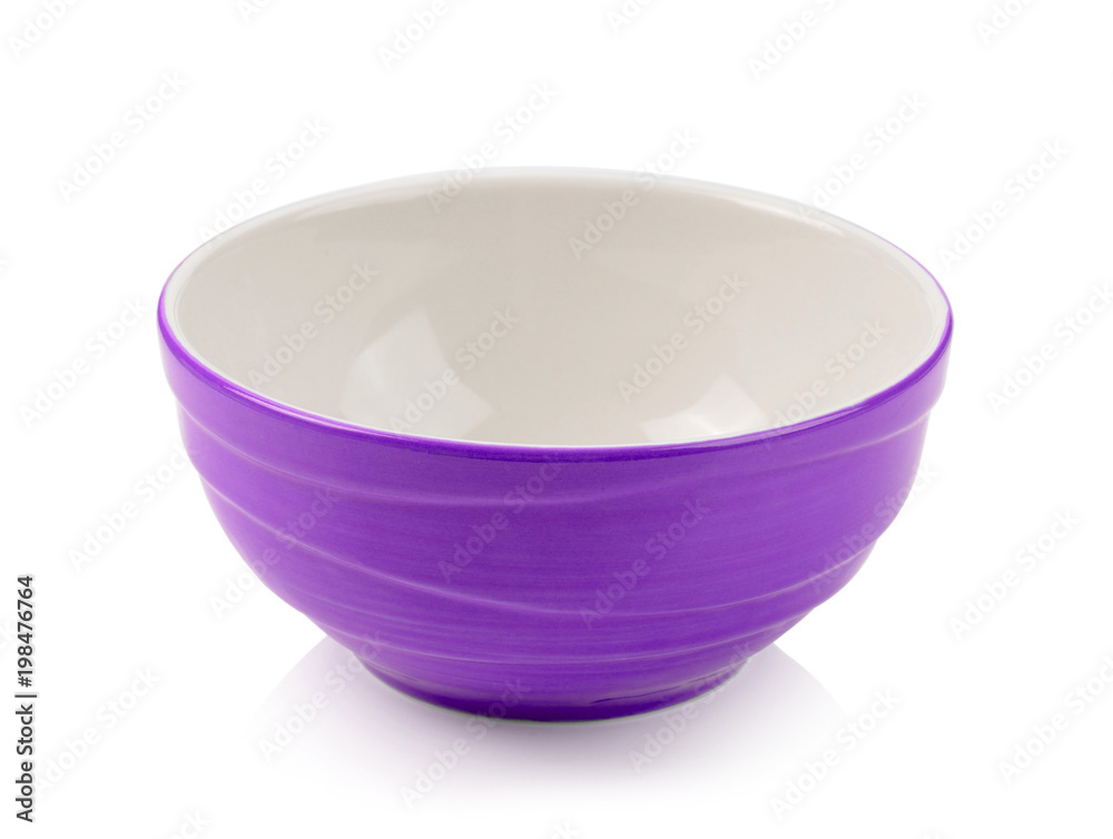 bowl on white background bowl on white background