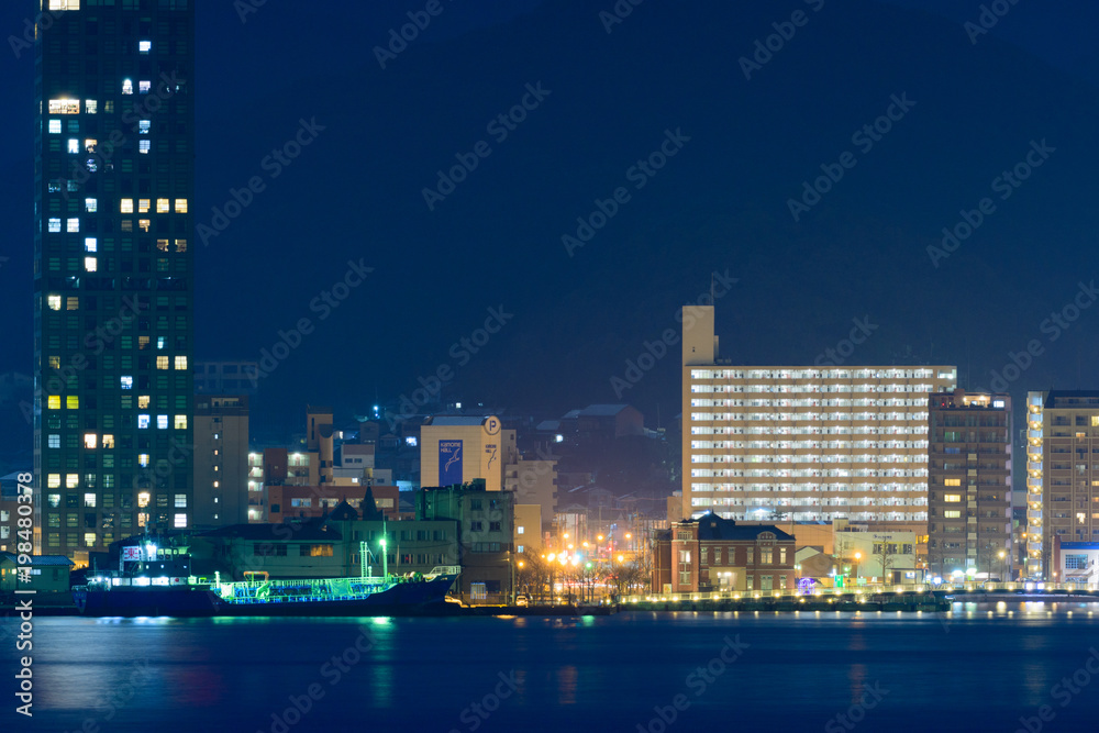 Obraz premium 門司港レトロ夜景