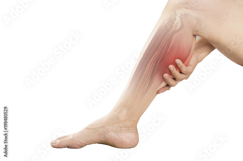Photo calf muscle pain