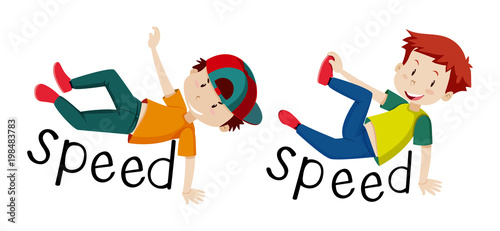 Boys and word speed