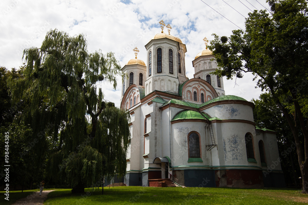 The Epiphany Cathedral in Ostrog Castle, Ukraine