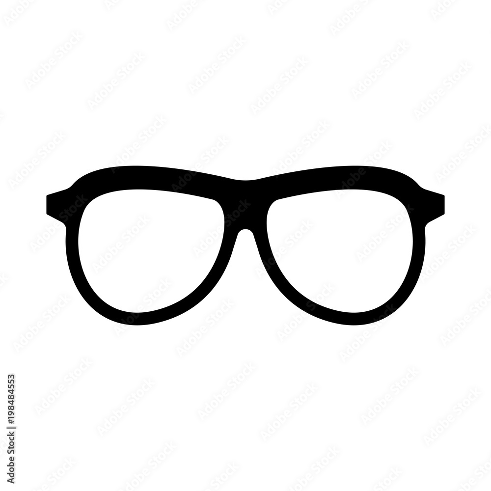 Fototapeta premium eyeglasses icon isolated vector