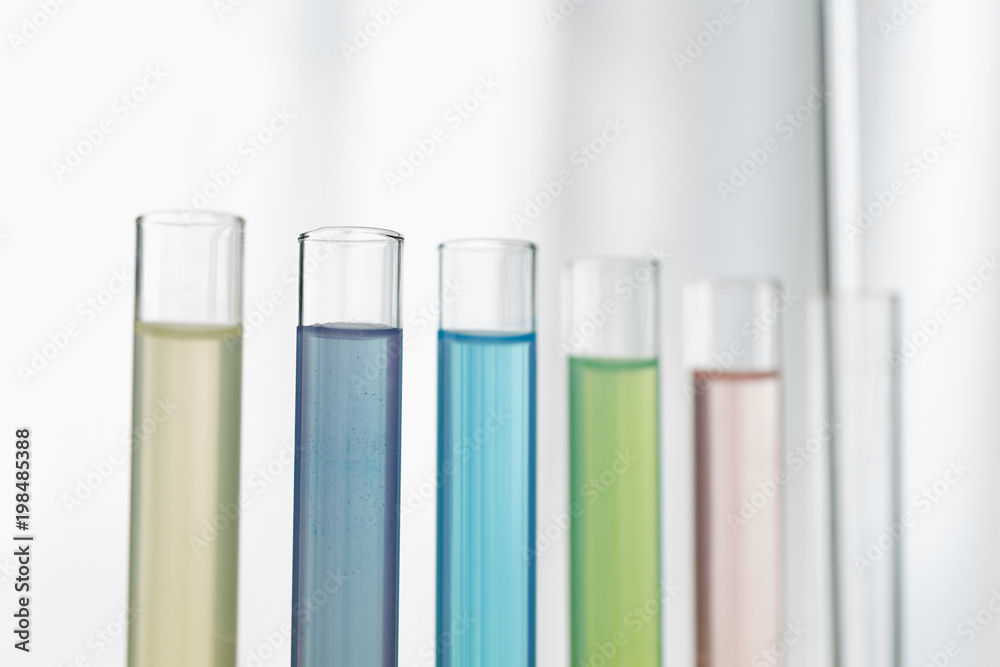 Biochemistry experiment scene