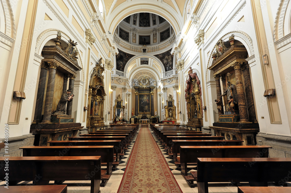 Iglesia Catedral de las Fuerzas Armadas, Madrid, Spanien, Europa