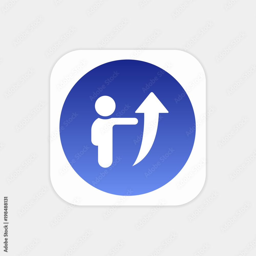 Modern Push Button Monogram Modern Push Button Monogram