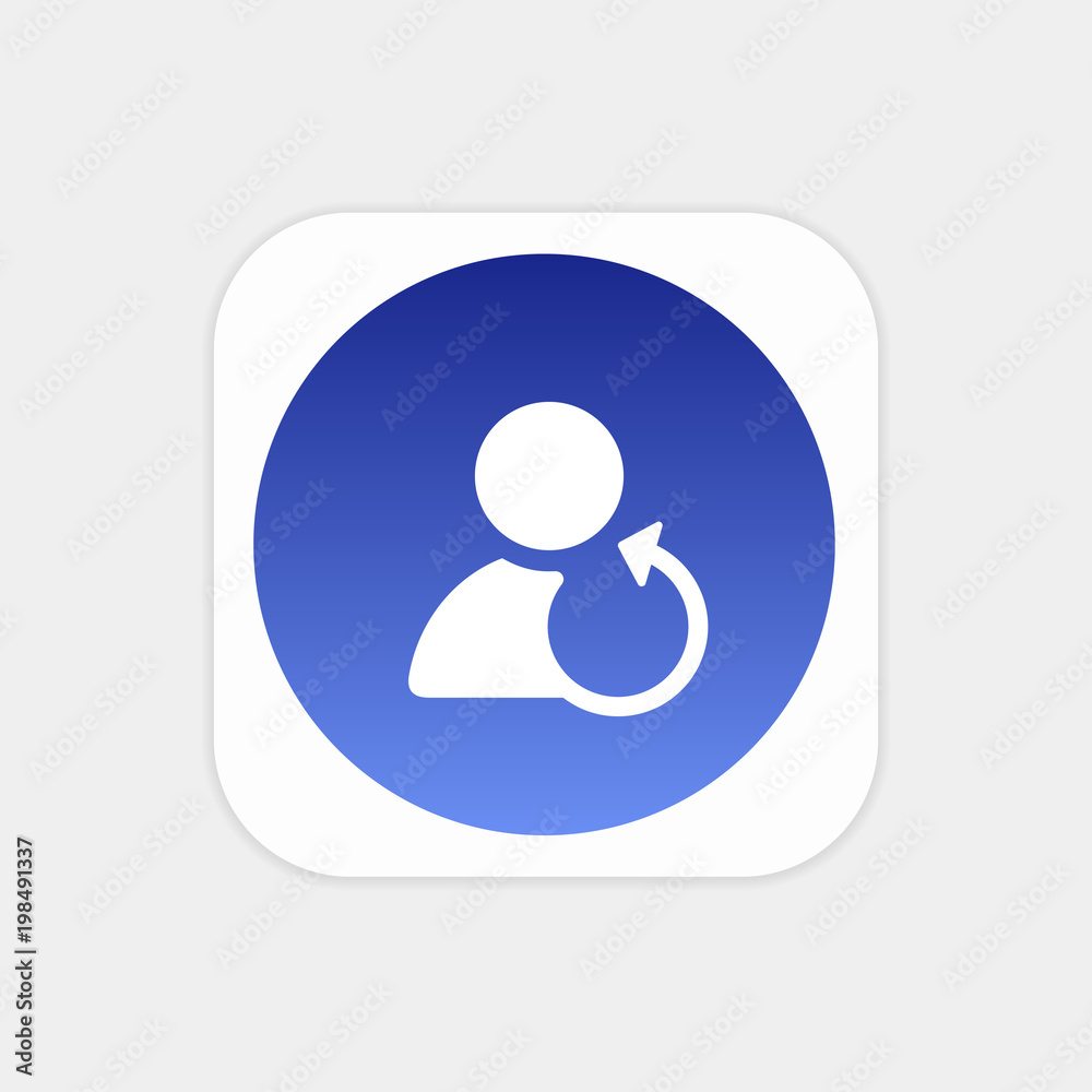 Modern Push Button Monogram Modern Push Button Monogram