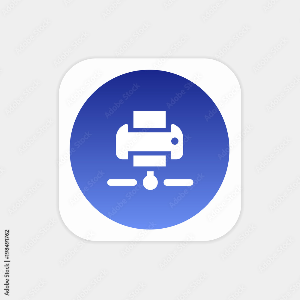 Modern Push Button Monogram Modern Push Button Monogram