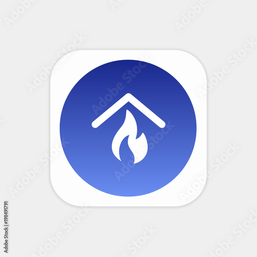 Modern Push Button Monogram