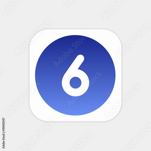 Modern Push Button Monogram