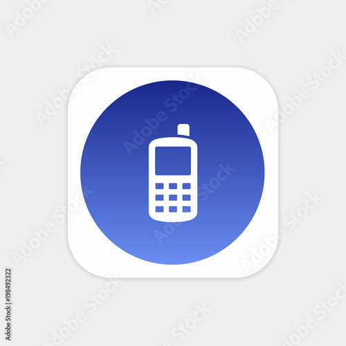 Modern Push Button Monogram