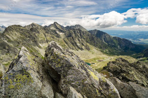 View on Mengusovska valley in High Tatras © Michal