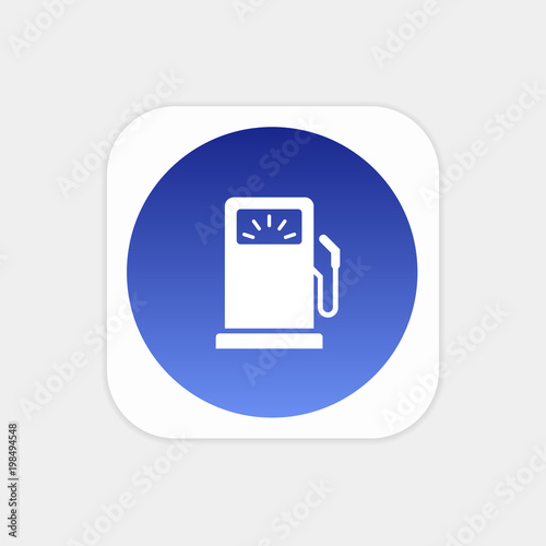 Modern Push Button Monogram