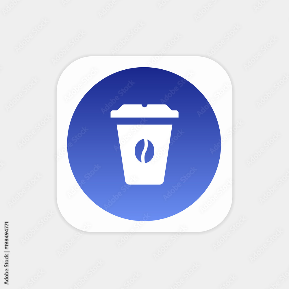 Modern Push Button Monogram