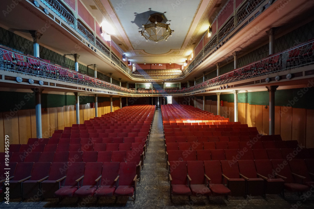 Abandoned theatre somewhere in Spain