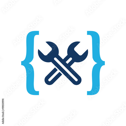 Fix Code Logo Icon Design