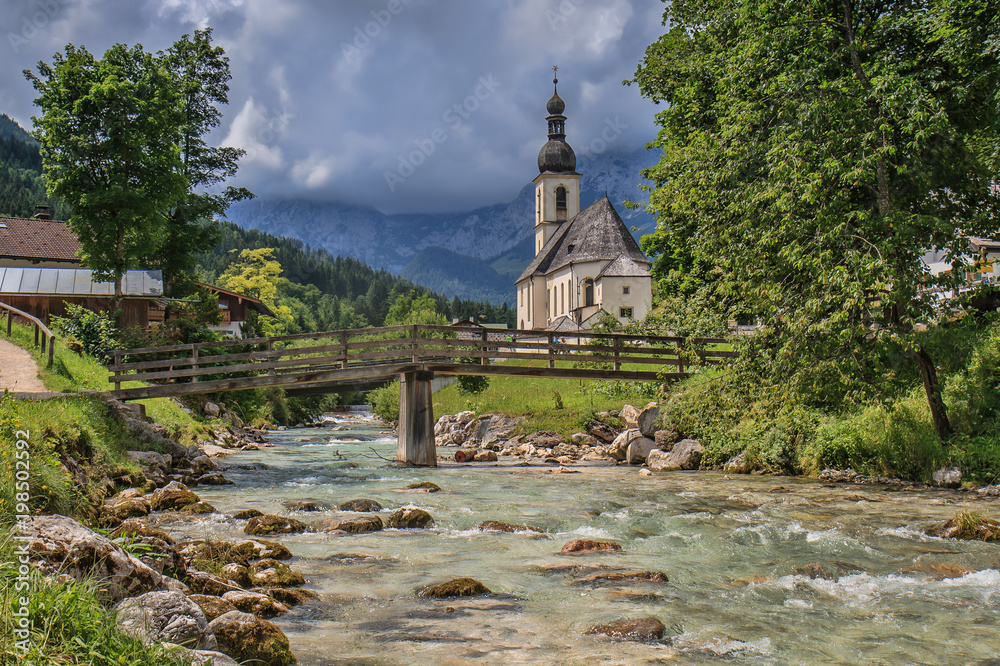 Fototapeta premium Ramsau Berchtesgaden, Deutschland