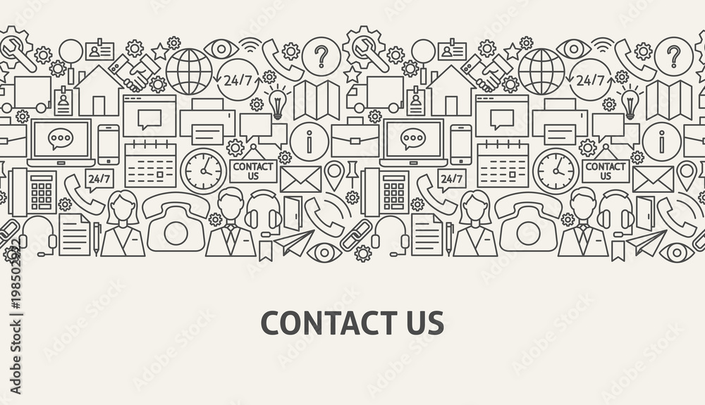 Contact Us Banner Concept