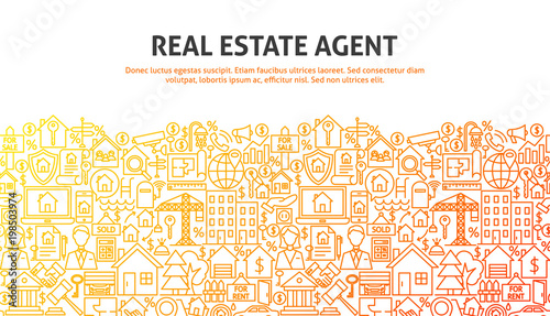 Real Estate Agent Concept