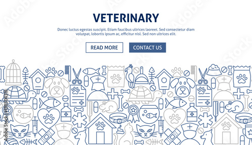 Veterinary Banner Design