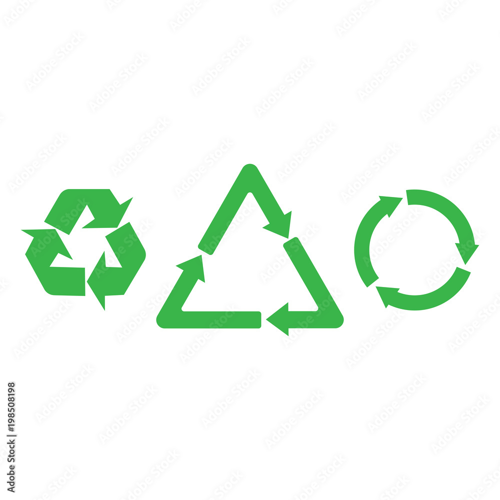 Circle arrow icon. Vector illustration, flat design.