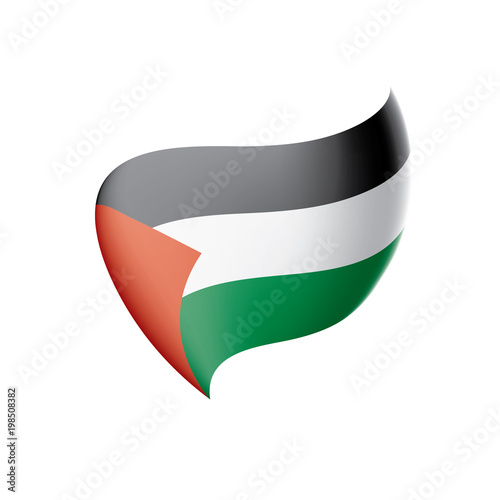 Free Download Palestine flag, vector illustration - GFXLoad