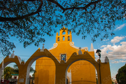 Valladolid, Mexico. Church of St. Anne Valladolid Yucatan, Mexico. photo