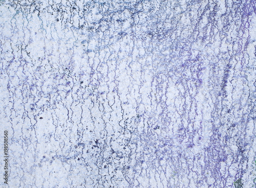 Streaks of violet and blue paint on white background © isabela66