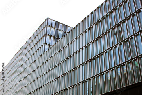 Facade of Office Building and Minimalism Architecture