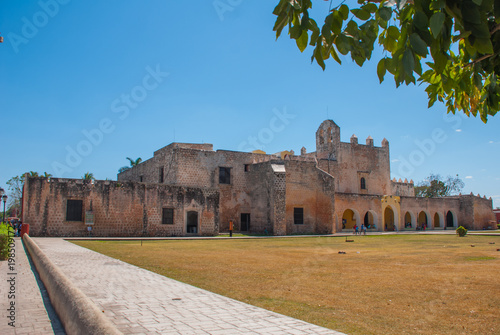 Convent of San Bernardino de Siena. Valladolid, Yucatan, Mexico photo