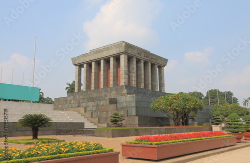 Ho Chi Minh Mausoleum Hanoi Vietnam