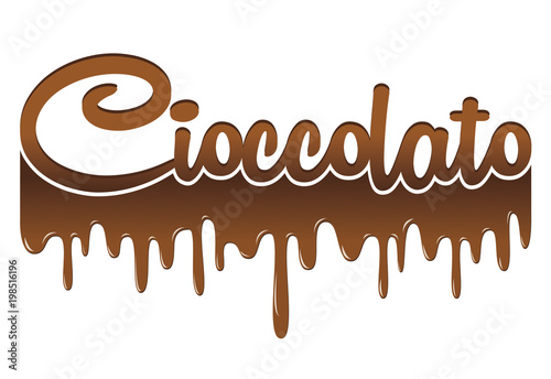 Cioccolato fondente con gocce