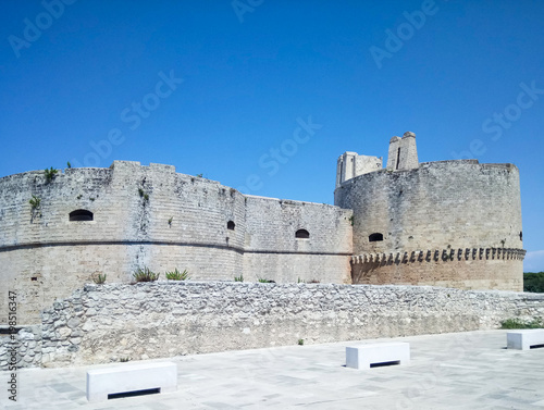 the castle of otranto in puglia