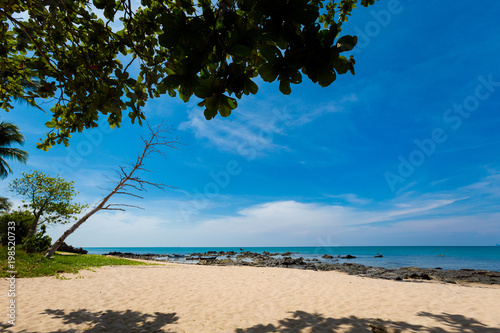 Landscape of Koh Lanta Klong Hin beach