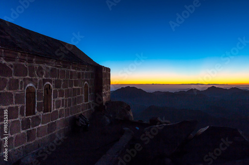 Mount Sinai  Mount Moses in Egypt.