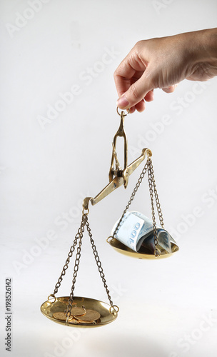 coins on the white background. money concept . turkish lira concept.