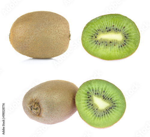 Kiwi isolated on white background