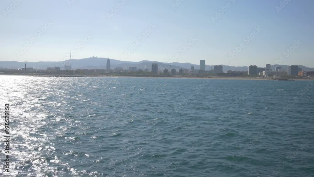 Panoramic view of Barcelona Panoramic view of Barcelona