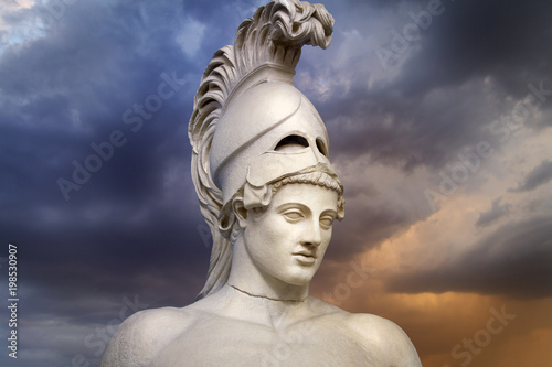 Canvas Print Statue of ancient Athens statesman Pericles