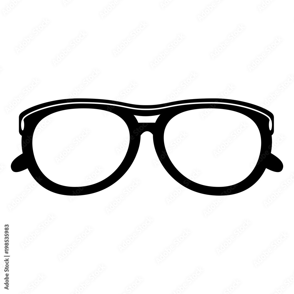 Isolated sunglasses icon Isolated sunglasses icon