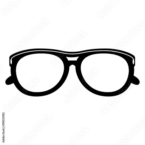 Isolated sunglasses icon