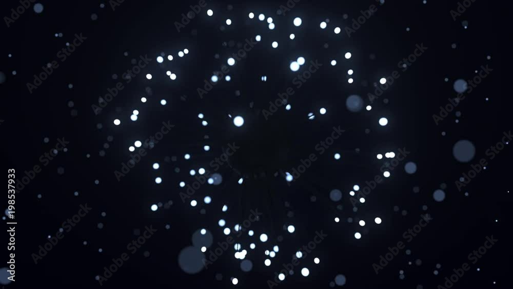 Abstract virus, unknown threat or science fiction related loopable 3D animation Abstract virus, unknown threat or science fiction related loopable 3D animation