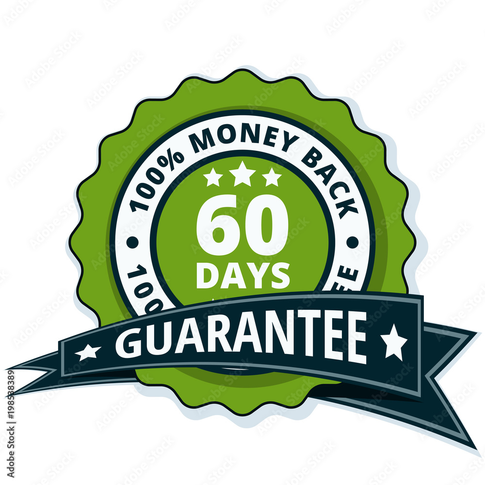 60 Days Money Back illustration 60 Days Money Back illustration