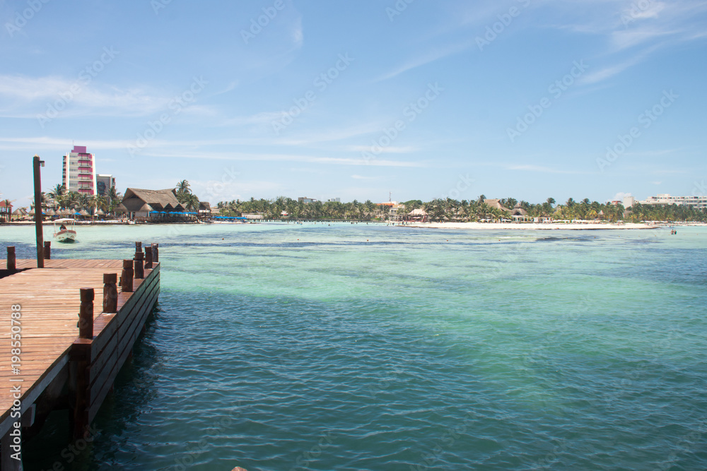 Pier at Isla Mujeres