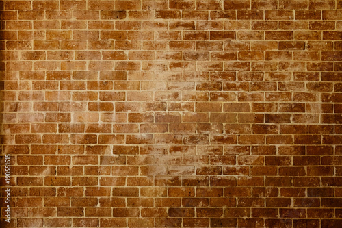 Modern red brick wall texture for background