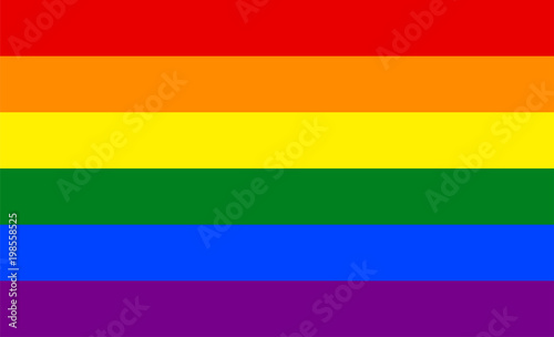 LGBT pride Colorful flag background banner vector 