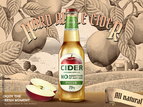 Hard apple cider ads