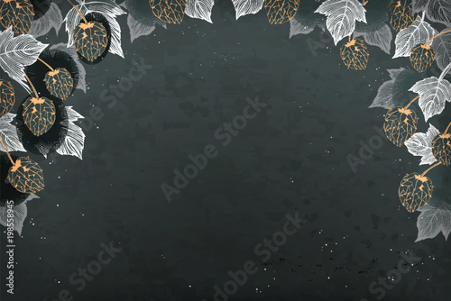 Retro engraving style background